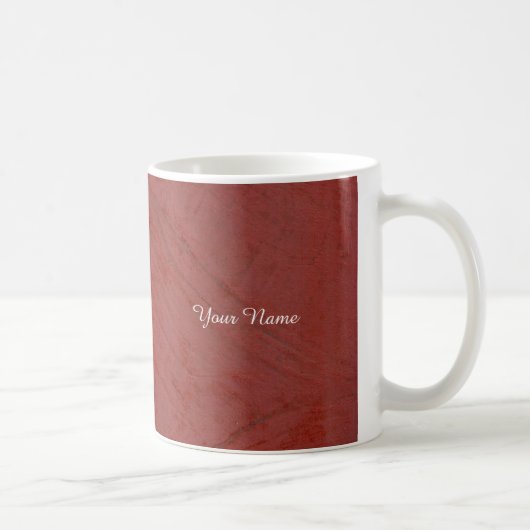 ソリッド レッド コーヒーマグカップ (右)