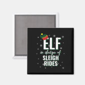 ソリツアー担当エルフ ホリデークリスマス マ マグネット (正面/裏面)