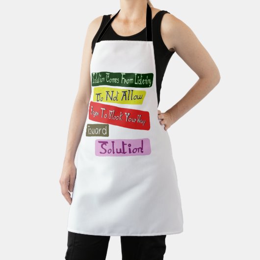 ソリューションに向けて愛された人間関係を取る！買 エプロン (インサイチュ)