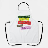 ソリューションに向けて愛された人間関係を取る！買 エプロン (正面)