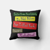 ソリューションに向けて愛された人間関係を取る！買 クッション (裏面)