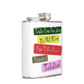 ソリューションに向けて愛された人間関係を取る！買 フラスク (右)