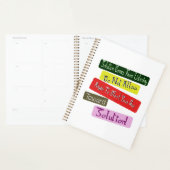 ソリューションに向けて愛された人間関係を取る！買 プランナー手帳 (ディスプレー)