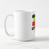 「ソリューションへの道」かわいいデザイン。買今 コーヒーマグカップ (左)