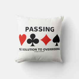 ソリューションをオーバービッディングブリッジに渡すアドバイス クッション