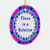 ソリューションインスピレーション鮮やかデザインCer セラミックオーナメント (右)