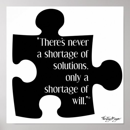 「ソリューション」のポスター ポスター (正面)