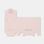 ソリーナジュエリーロゴバラクォーツのギフトパッケージ フェイバーボックス (折り畳みなし)