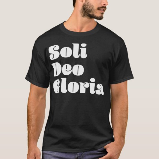 ソリ・デオ・グロリア プレミアム_1 Tシャツ (正面)