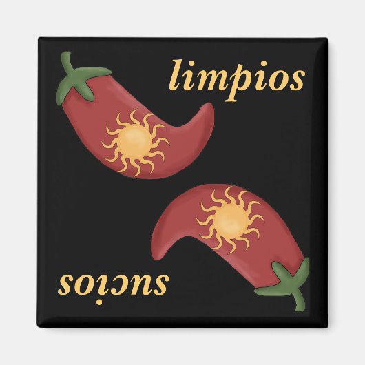 ソルイチリホットアンドスパイシーおもしろい食洗機 マグネット (正面)