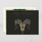 ソルインビクタスホリデーカード ポストカード (正面/裏面)