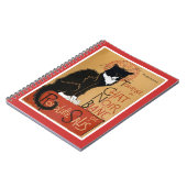 ソルカッコいいチャットノワールとブラン ノートブック (左側)