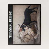 ソルジャーインコンバットギア&軍隊ドッグ ジグソーパズル (縦)