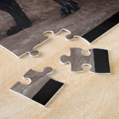 ソルジャーインコンバットギア&軍隊ドッグ ジグソーパズル (側面)