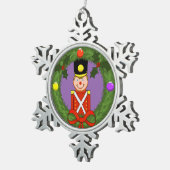 ソルジャーインリースペーターオーナメント スノーフレークピューターオーナメント (右)