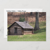 ソルジャーキャビン～バレーフォージ ポストカード (正面/裏面)