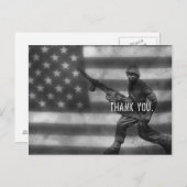 ソルジャーサンキューポストカード ポストカード (正面/裏面)