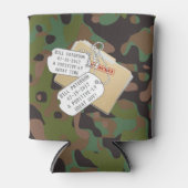 ソルジャージョカモフラージトップシークレット祝パーティー 缶クーラー (正面)