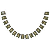 ソルジャージョー カモフラージュパーティー おめでとう バンティングフラッグ (全)