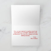 ソルジャーズホリデーグリーティング シーズンカード (内部)