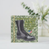 ソルジャーブートキャンプゴー遠くにパーティの招待状 招待状 (スタンド正面)