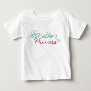 ソルジャープリンセス ベビーTシャツ