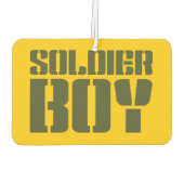 ソルジャーボーイ カーエアーフレッシュナー (裏面)