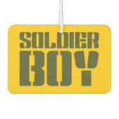 ソルジャーボーイ カーエアーフレッシュナー (正面)