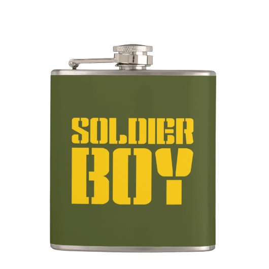 ソルジャーボーイ フラスク (正面)