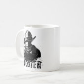 ソルジャーマグ – はっきりした軍隊トリビュートデザイン コーヒーマグカップ (正面左)