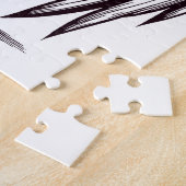 ソルジャー祈・エンジェル米国国旗の芸術 ジグソーパズル (側面)