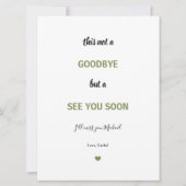 ソルジャー軍隊迷彩柄さ恋しく思よならさようなら  カード (正面)