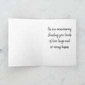 **ソルジャー**私たちは終わりのない愛の**話を持っている** カード (内部)