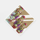 ソルジャー・紙・ナプキンス スタンダードランチョンナプキン (角)