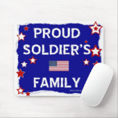 ソルジャ誇りを持ったーズファミリー – マウスパッド (マウス)