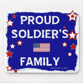 ソルジャ誇りを持ったーズファミリー – マウスパッド