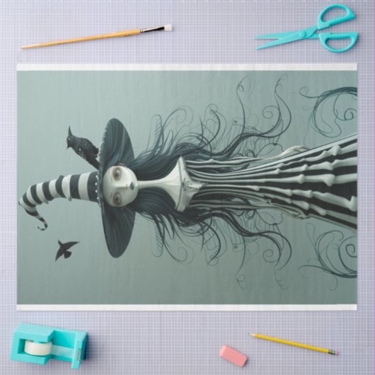 ソルセレススカルレディーデクページ 薄葉紙 (クラフト)