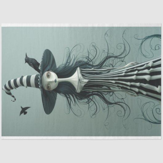 ソルセレススカルレディーデクページ 薄葉紙 (正面)