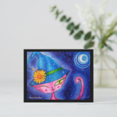 ソルセレス子猫 ポストカード (スタンド正面)