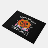 ソルタスイートソルタハロウィン不気味パンプキンウォメンズ ドアマット (アングル)