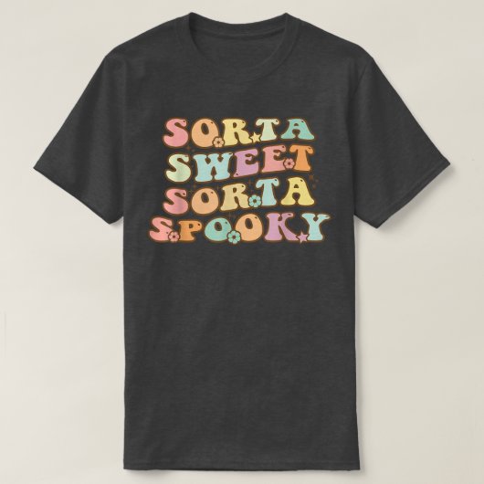 ソルタスイートソルタ不気味メンズ女子カッコいいレトロホール Tシャツ (デザイン正面)