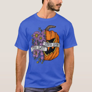 ソルタスウィートソ不気味ルタフローラジャックO'ランタンハ Tシャツ