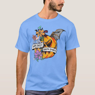 ソルタスウィートソ不気味ルタ、フローラカボチャ不気味、S Tシャツ