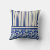 ソルタブルーカリコストライプ クッション (裏面)