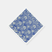 ソルタブルーカリコ スタンダードカクテルナプキン (角)