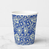 ソルタブルーカリコ 紙コップ (右)