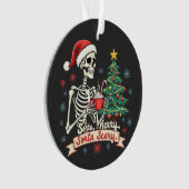 ソルタメリーソルタ怖い不気味骨格クリスマス オーナメント (正面)