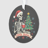 ソルタメリーソルタ怖い不気味骨格クリスマス オーナメント (正面)
