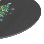 ソルタメリーソルタ怖い不気味骨格クリスマス カッティングボード (角)