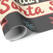 ソルタメリーソルタ怖い不気味骨格クリスマス ラッピングペーパー (ロールコーナー)